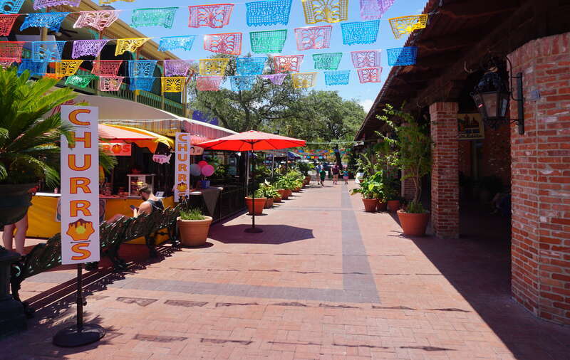 El Mercado in San Antonio, Texas (United States).