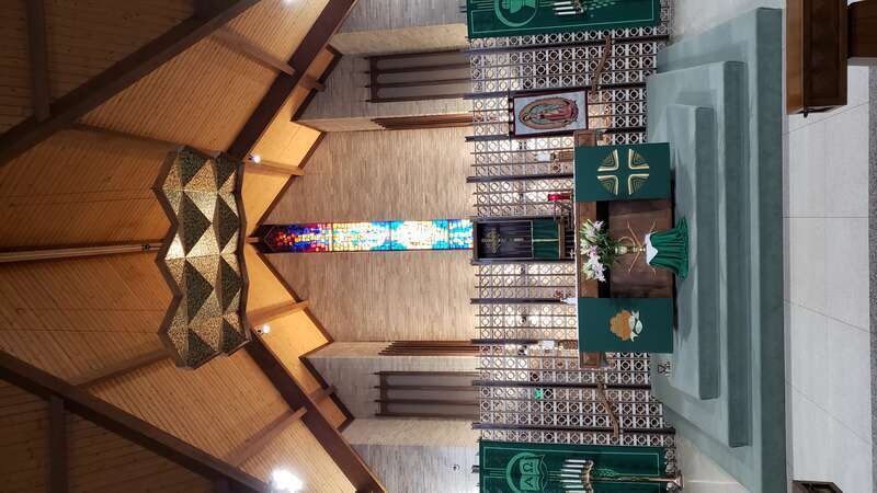 Altar of St. Teresa from the East aisle