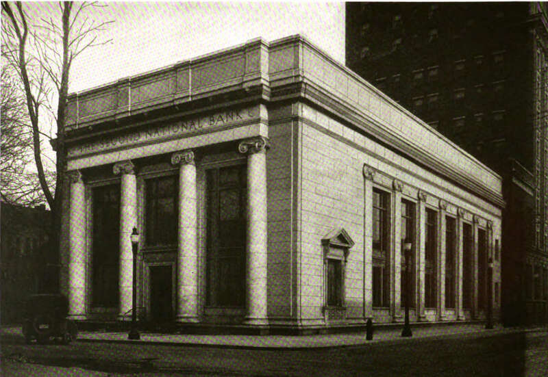 Second National Bank, southeast corner of Peach Street and West 9th Street, Erie, Pennsylvania. Built 1922, later demolished.