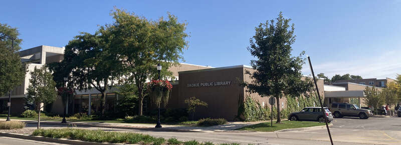 Skokie Public Library front
