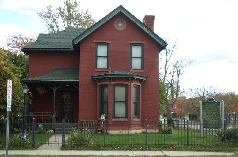 The Jacob Smith/Fred A. Aldrich, located at 221 W 1st Ave, Flint, MI
