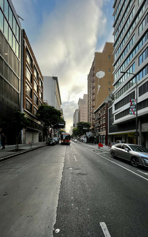 Spring Street, Los Angeles July 2022