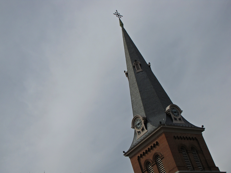 Steeple at St. Anne's Episcopal Church in Annapolis, Maryland.
More at The Schumin Web:
&amp;lt;a href=&quot;https://www.schuminweb.com/2013/04/13/i-went-out-in-search-of-places-with-harbors-2/&quot; rel=&quot;noreferrer