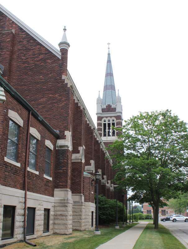 Cathedral of Mary of the Assumption in Saginaw, Michigan.