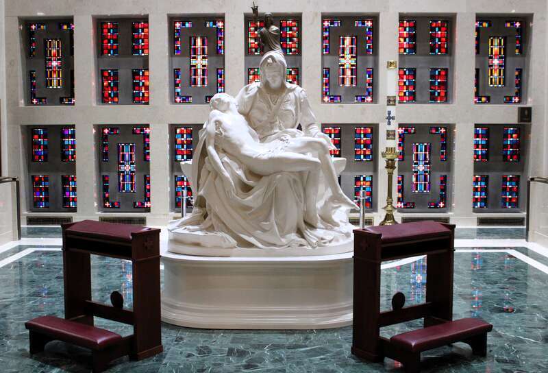 Pietà in the Cathedral Basilica of St. Peter in Chains in Cincinnati, Ohio.