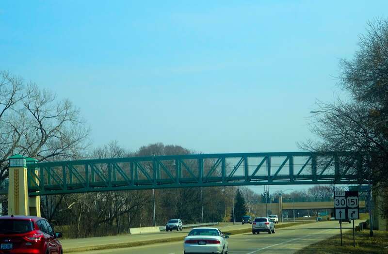 Starkweather Creek Path Bridge