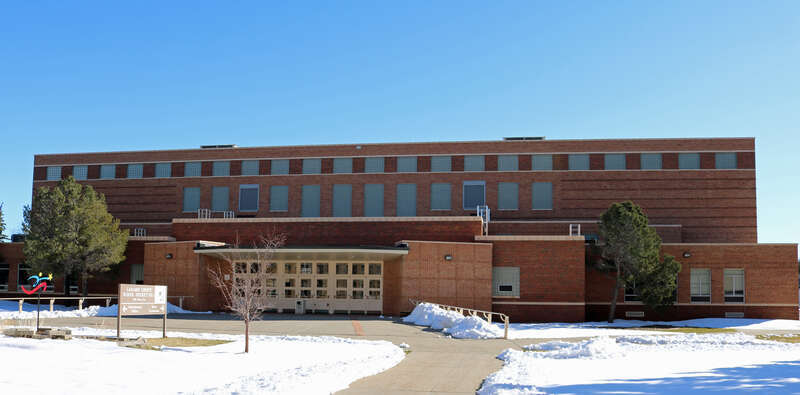 Storey Gymnasium, located at 2811 House Avenue in Cheyenne, Wyoming. The property is listed on the National Register of Historic Places.