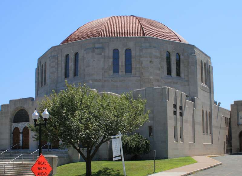 The Temple Beth Israel, 701 Farmington Ave., a Registered Historic Place in West Hartford, Connecticut