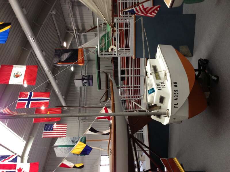 Hugo Vihlen set a new record for smallest boat to have crossed the Atlantic in this boat in 1968. She's 5-foot, 11-inches!
Someone broke his record in 1993, so he set out again, at 72 years old, in an even smaller boat (Father's Day - 5 foot, 4