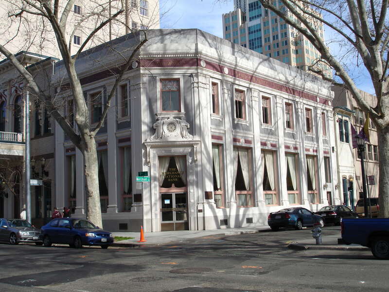 Merchants National Bank of Sacramento, 1015 7th St. Sacramento