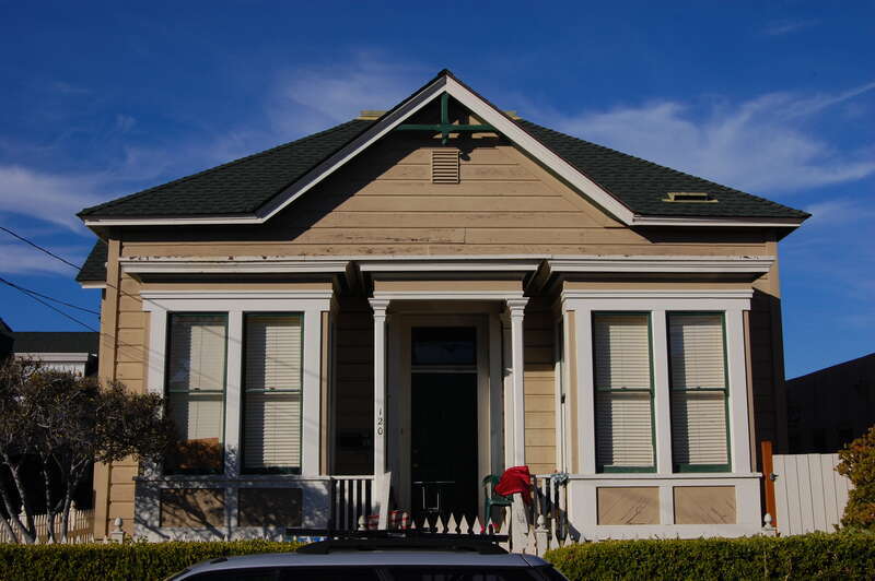 Built in 1885. 120 Maple Street. Santa Cruz, California, USA