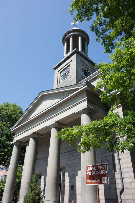 United First Parish Church, Quincy, Massachusetts. NRHP 70000734