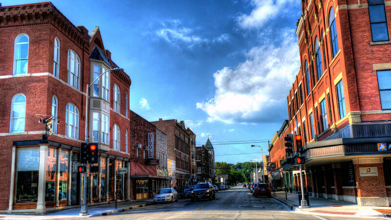 Upper Main Street Historic District in Dubuque, Iowa