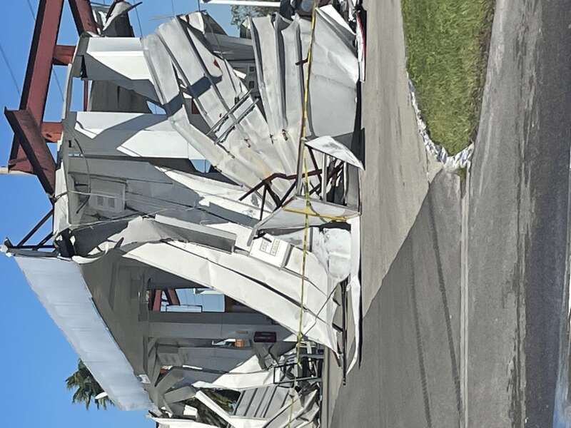 Venice, FL following Hurricane Ian