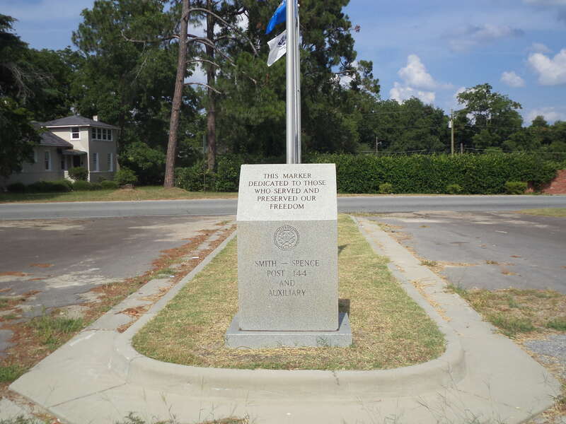 Veterans memorial, Pelham, Mitchell County, Georgia