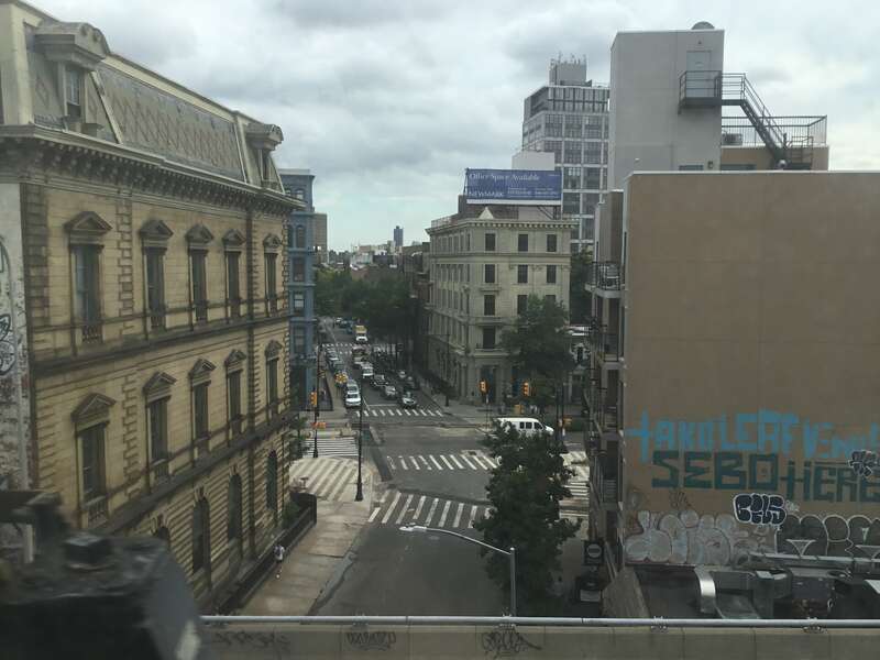 View of Williamsburg, Brooklyn from the Williamsburg Bridge