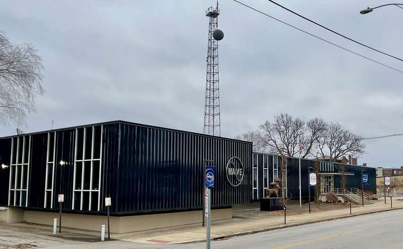 The studios of television station WAVE in Louisville, Kentucky.