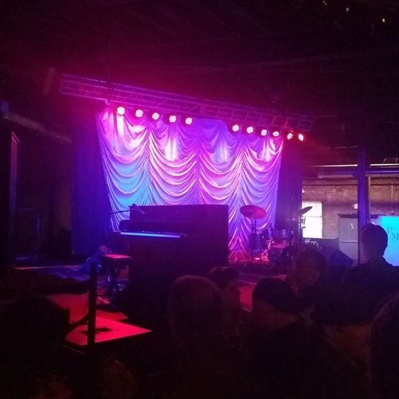 Waiting for the concert to start. Scott Bradlee's Post Modern Jukebox #pmj #canneryballroom #nashville #music