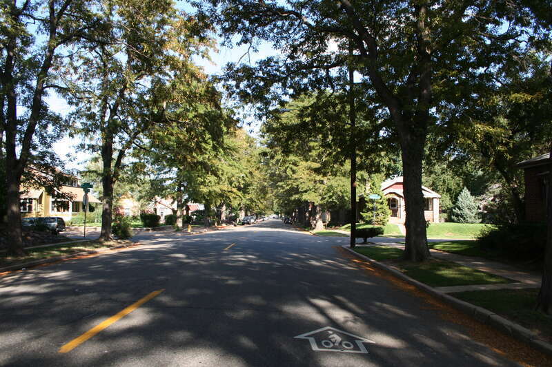 The West Forty-sixth Avenue Parkway in Denver, Colorado.
