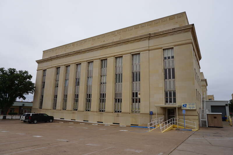 The United States Post Office and Courthouse in Wichita Falls, Texas (United States).