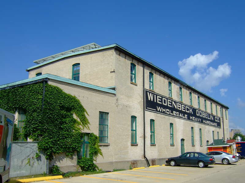 The Wiedenbeck Dobelin Warehouse at 619 W. Mifflin Street in Madison, Wisconsin, was designed by Claude and Starck and built in 1907.  It is now converted into apartments and was added to the National Register of Historic Places in 1986.