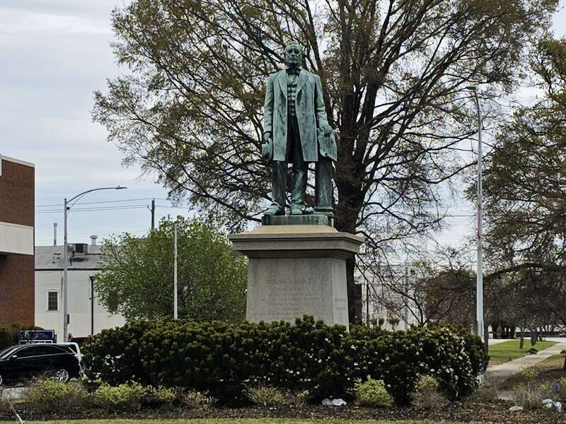 William Morrill Wadley statue in Macon, Georgia