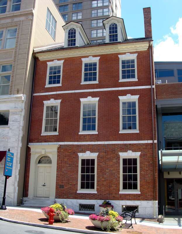 The William Montgomery House, located at 19–21 South Queen Street, in Lancaster, Pennsylvania. Listed on National Register of Historic Places on May 18, 2000.