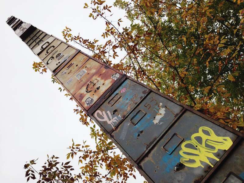World's tallest filling cabinet sculpture