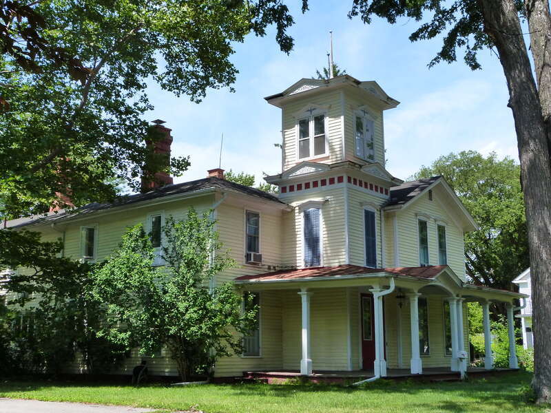 The historic Ammi and William Wright House, located at 207 Garden Lane in Saginaw, Michigan, United States, is listed on the US National Register of Historic Places.