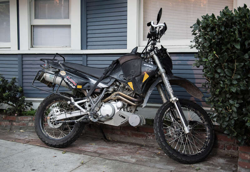 500px provided description: Yamaha Trail [#touring ,#yamaha ,#trail bike]