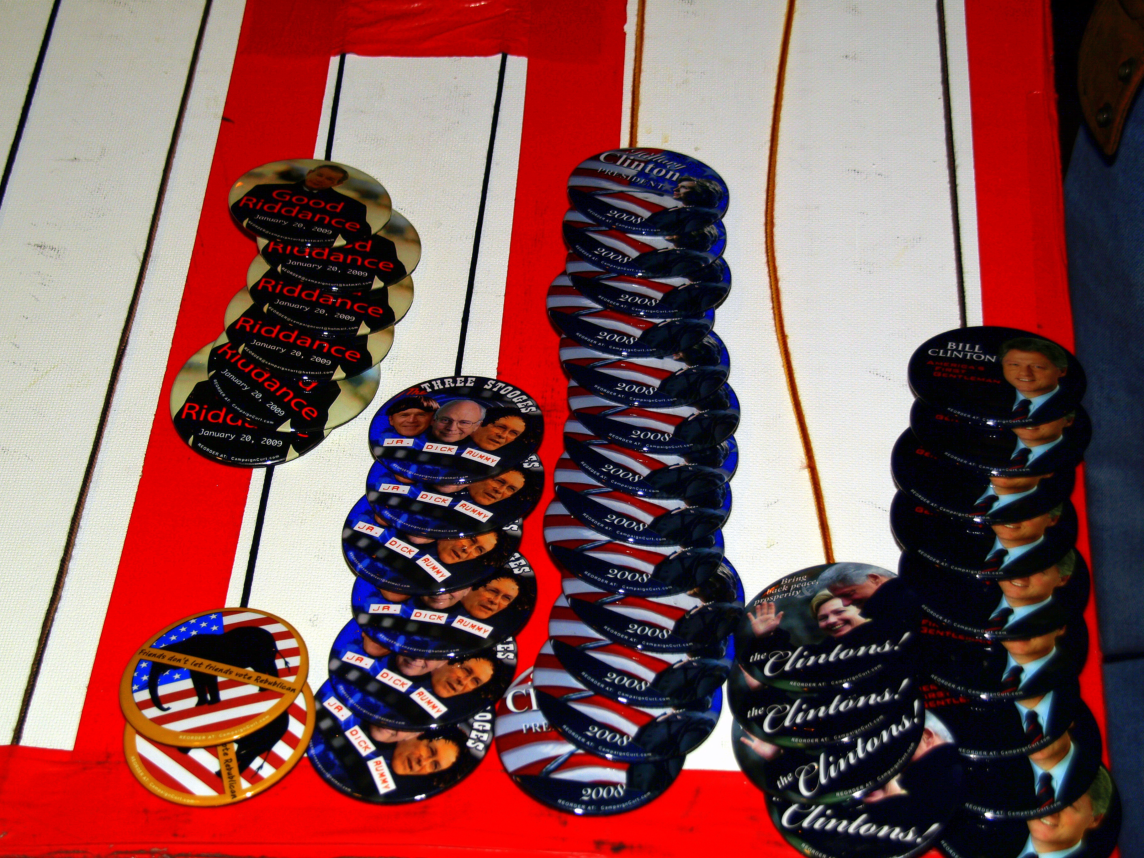 &quot;America Needs a First Gentleman&quot; Button