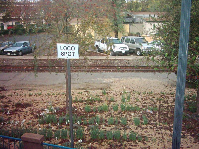 &quot;Loco Spot&quot; - Amtrak station in Davis, CA