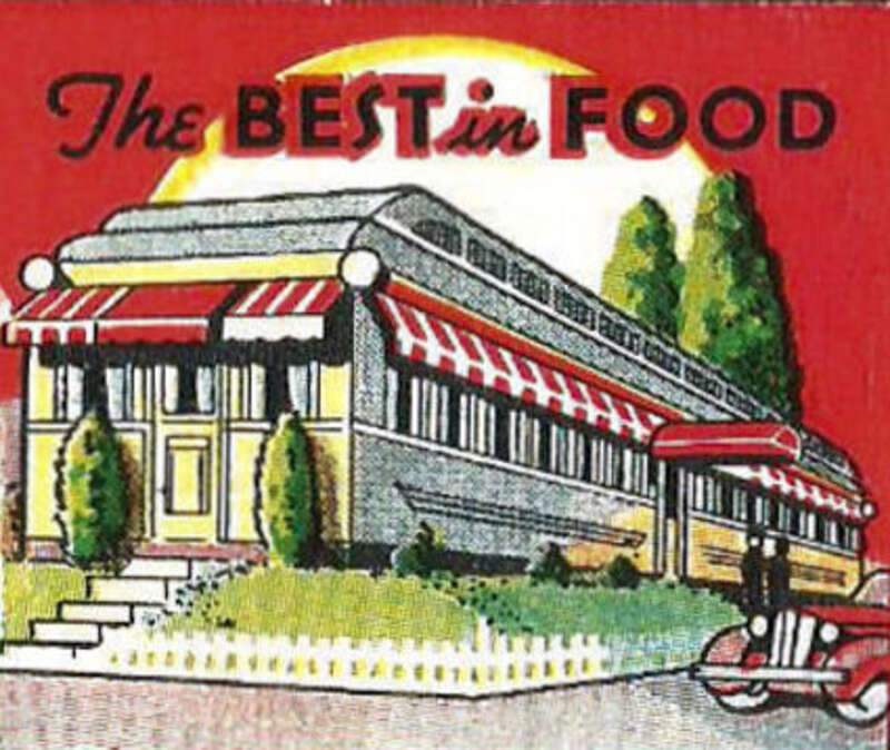 Hagers Diner Matchcover Allentown PA.  Traditional diner that served home cooked breakfast, lunch and dinners.   Closed in the early 1960s and the building moved elsewhere.    The location now has several retail stores that was built on the site as