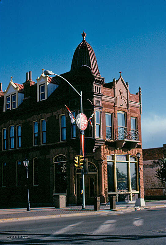 Downtown Cheyenne Historic District in 1982