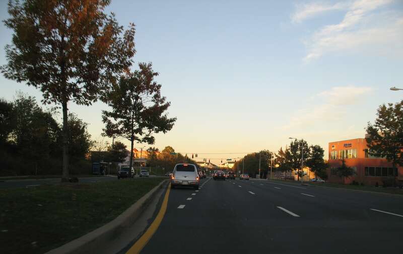 MD 118 (Germantown Road) at Wisteria Drive, Germantown, MD, USA