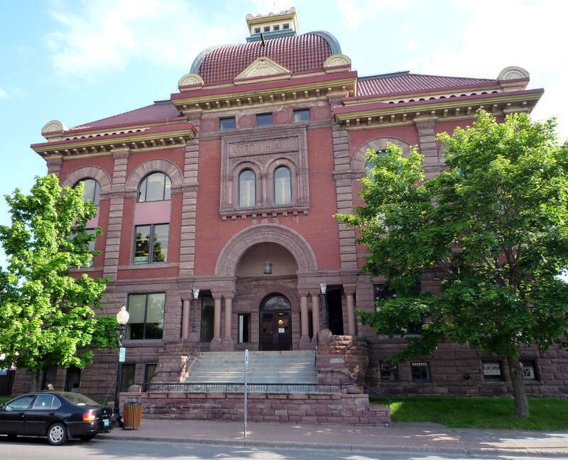 Old City Hall, Marquette, Michigan.
The 1894 building is a Registered Michigan State Historic Site, and on the National Register of Historic Places.