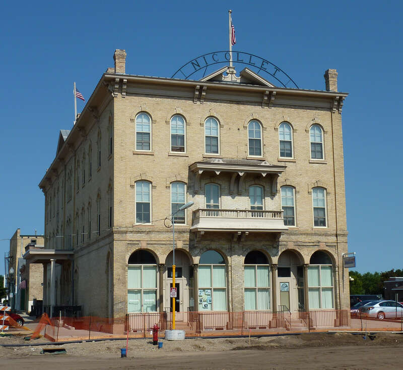 Nicollet House Hotel, St. Peter, Minnesota, USA.