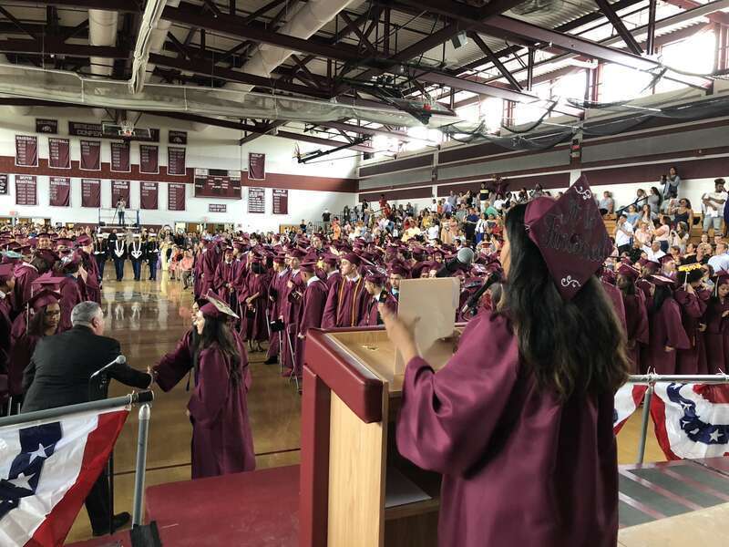 Lynn English graduation from 2018.