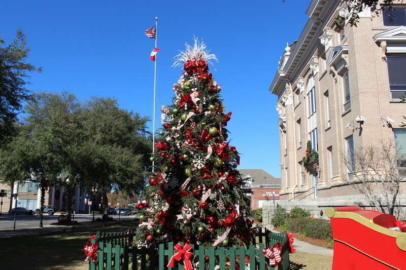 2020 Lowndes County Courthouse Christmas Tree