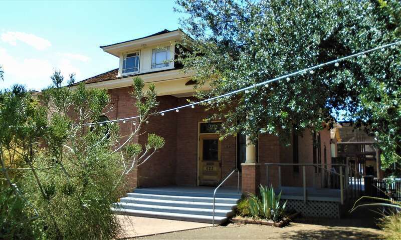 Heritage Square, located between East Monroe, East Adams, North 6th and North 7th Streets in downtown Phoenix, Arizona is a historic site anchored by the Rosson House on the last remaining residential block of the original site of the town of