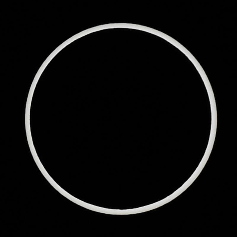 The October 14, 2023 Annular Eclipse at maximum annularity (or very close to it). As seen from Petroglyph National Monument in New Mexico, United States.