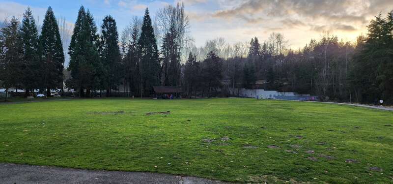 Open space at Luke McRedmond Landing in Redmond, Washington