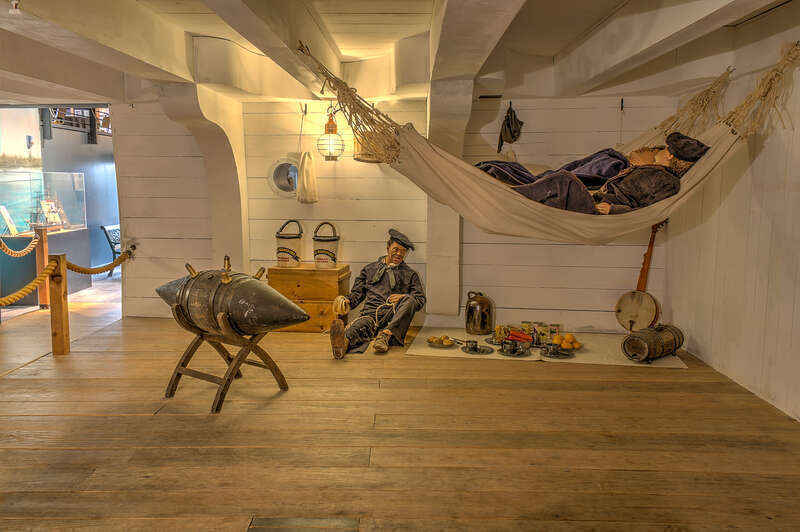 USS Hartford exhibit