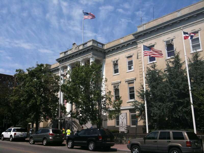 West New York City Hall, in West New York, New Jersey.