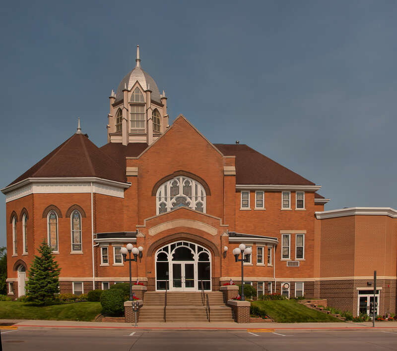 Ames First United Methodist Church in Ames, Iowa.