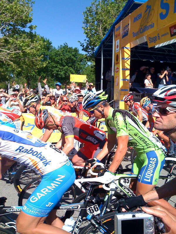 This was right after the start.