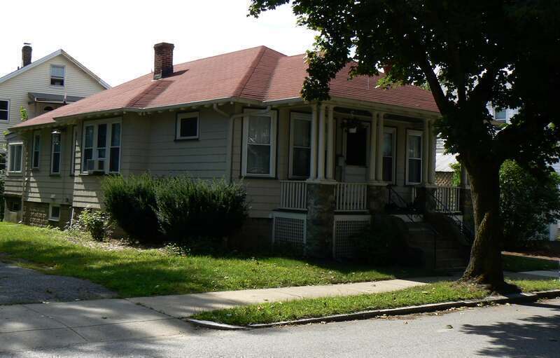 A photo of the historic Alfred E. Robindreau House in Arlington, Massachusetts.