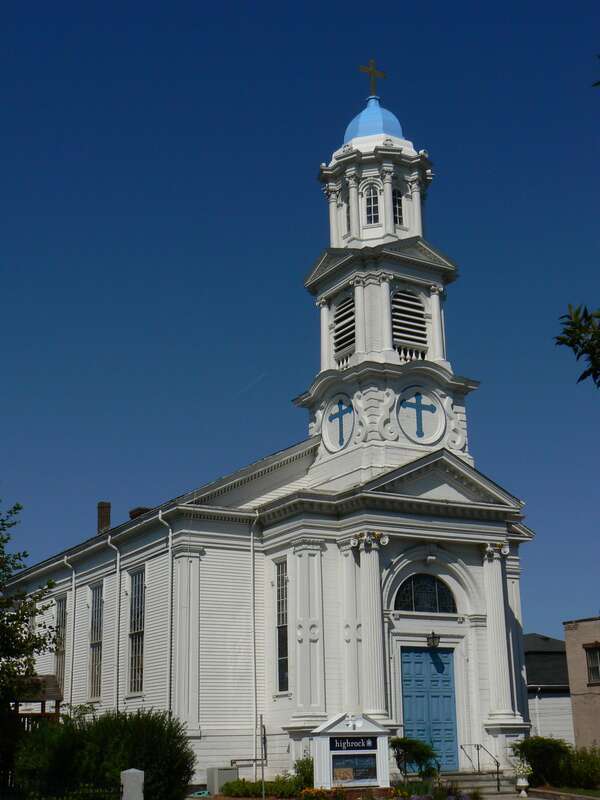 A photograph of the historic Greek Orthodox Church in Arlington.
