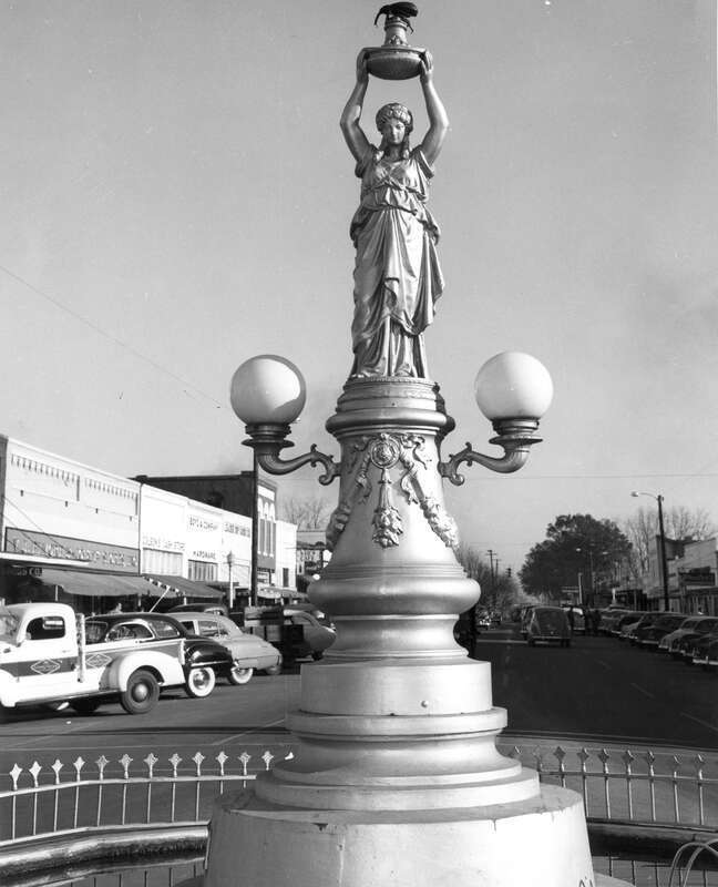 The Boll Weevil Monument in Enterprise, Alabama. &quot;After the boll weevil destroyed (1910-15) the area's cotton, locals began diversified farming. In gratitude for the resulting prosperity, the city erected a monument to the boll weevil in 1919.&quot; [from