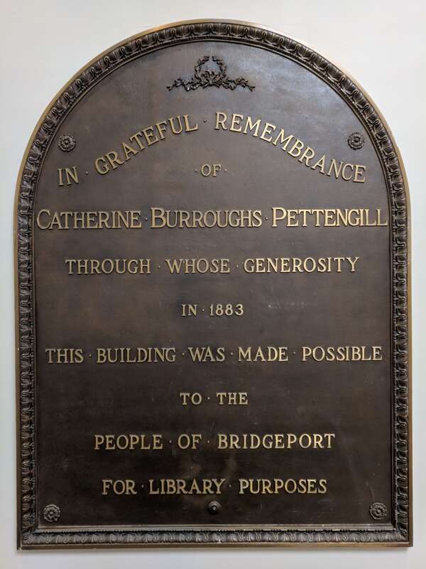 Public library in Bridgeport, Connecticut
